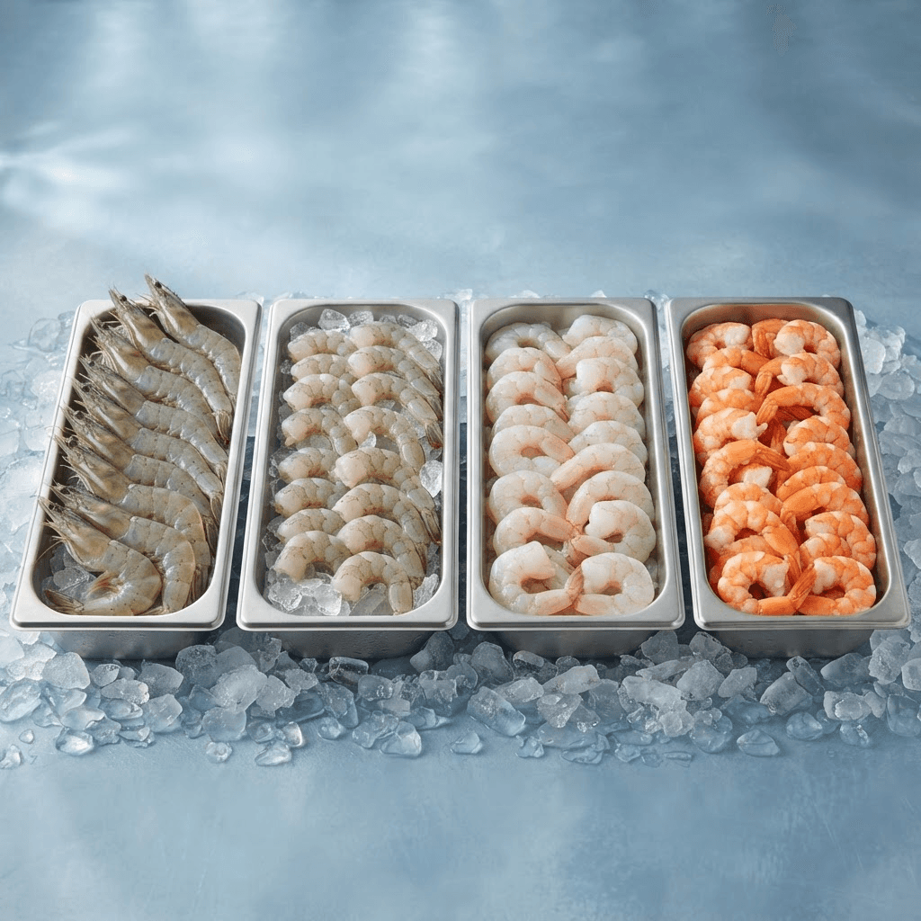 Premium shrimp assortment